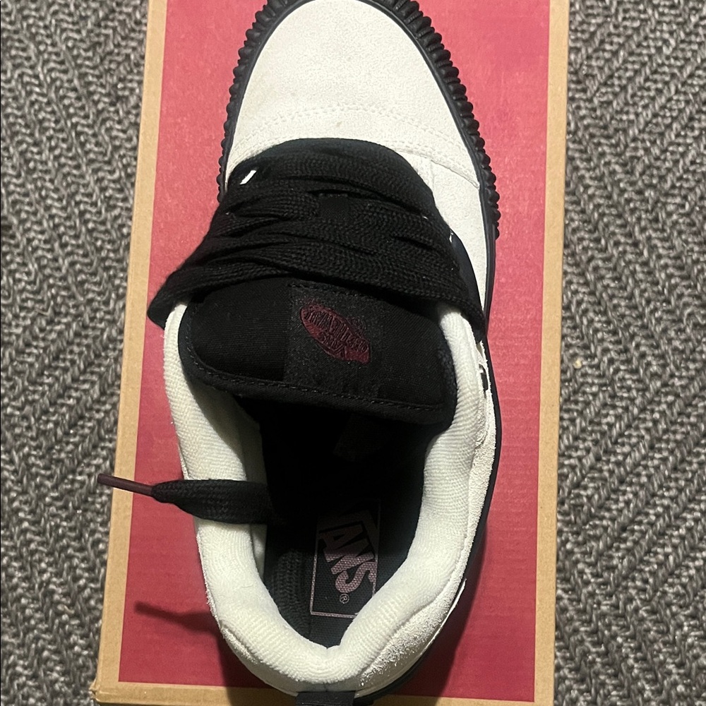 Vans Black and White Sneakers